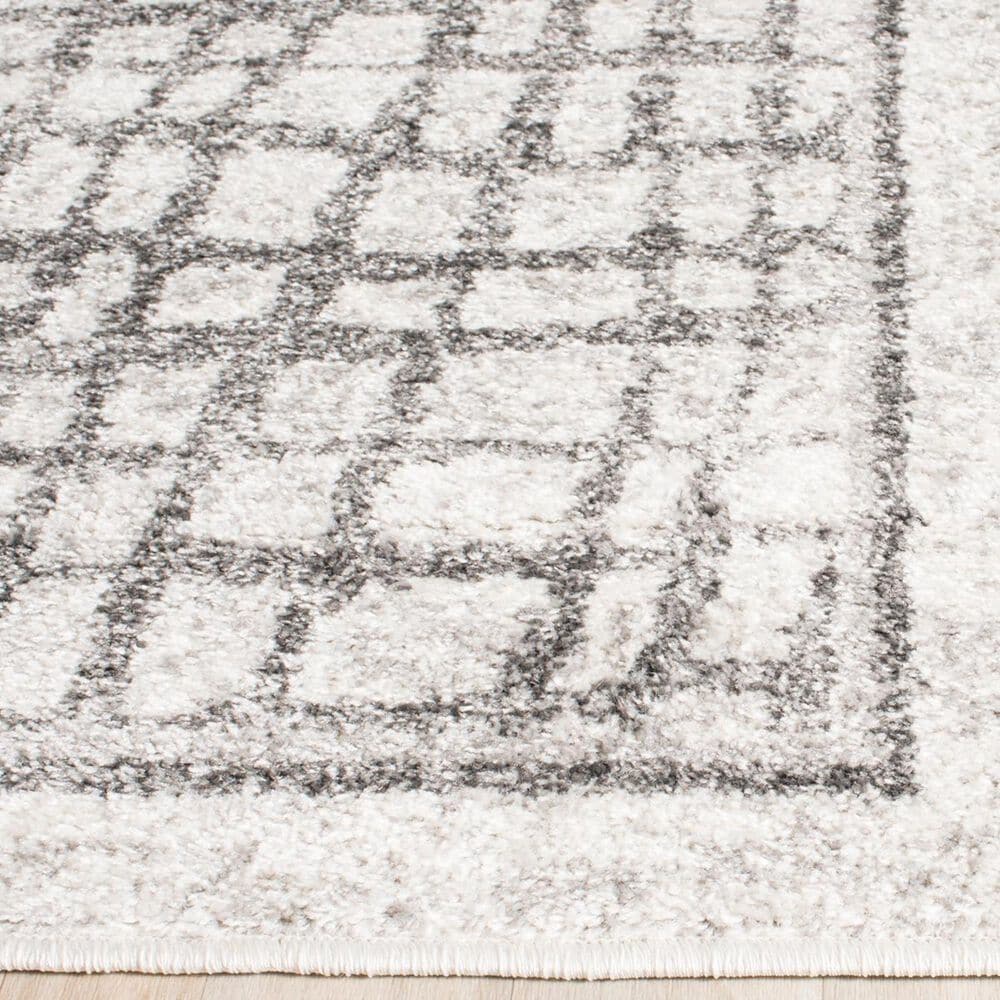 Safavieh Adirondack ADR103B-4SQ 4&#39; x 4&#39;  Silver/Ivory Square Rug, , large
