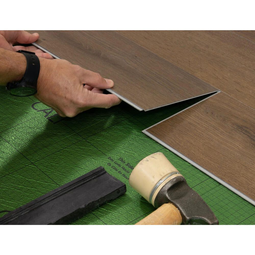 CALI Builder&#39;s Choice Deep Lagoon 7&quot; x 48&quot; Luxury Vinyl Plank, , large