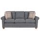 Smith Brothers Stationary Sofa in Blue, , large