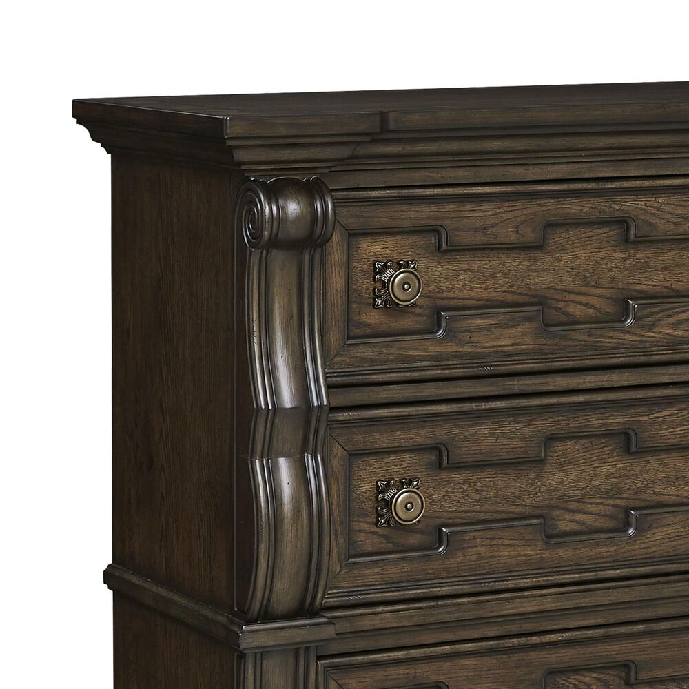 Millenium Maylee Dresser and Mirror in Dark Brown, , large