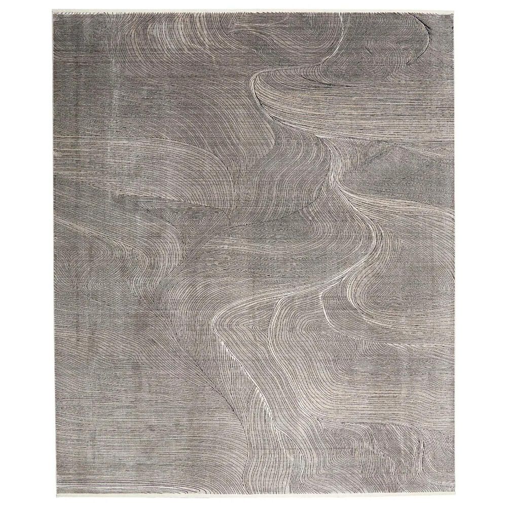 Nourison Balian 5"3" x 7"3" Grey Area Rug, , large