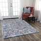 RIZZY Ovation OVA105 8" x 10" Blue and Beige Area Rug, , large