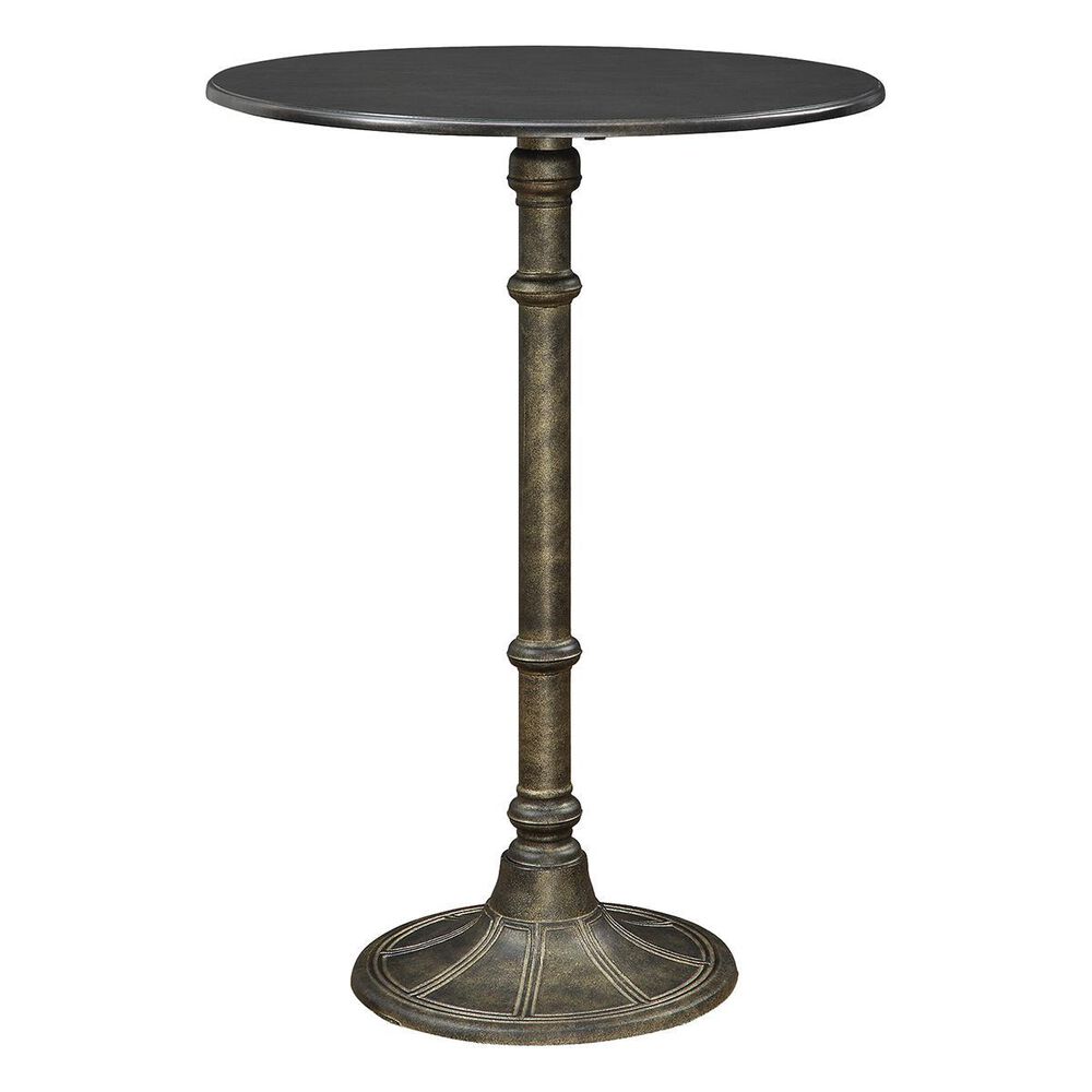 Pacific Landing Oswego Pub Table in Antique Bronze and Black, , large