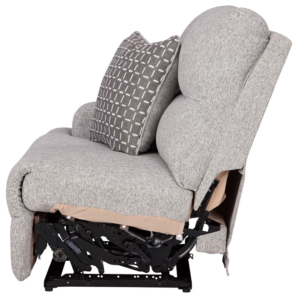 Ashley Acklen Place 6-Piece Power Reversible Reclining Sectional in Pewter, , large