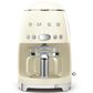 Smeg 47.34 Oz Drip Coffee Maker in Cream and Polished Chrome, , large
