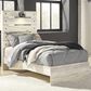 Ashley Cambeck Twin Panel Bed in Whitewash with Lighting, , large