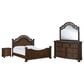 Ashley Lavinton 4-Piece King Bedroom Set in Rich Cherry Brown, , large