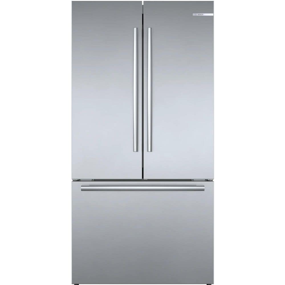 Bosch 36" French Door 3-Door Refrigerator in Stainless Steel, , large