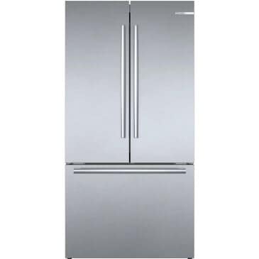 Bosch 36" French Door 3-Door Refrigerator in Stainless Steel, , large