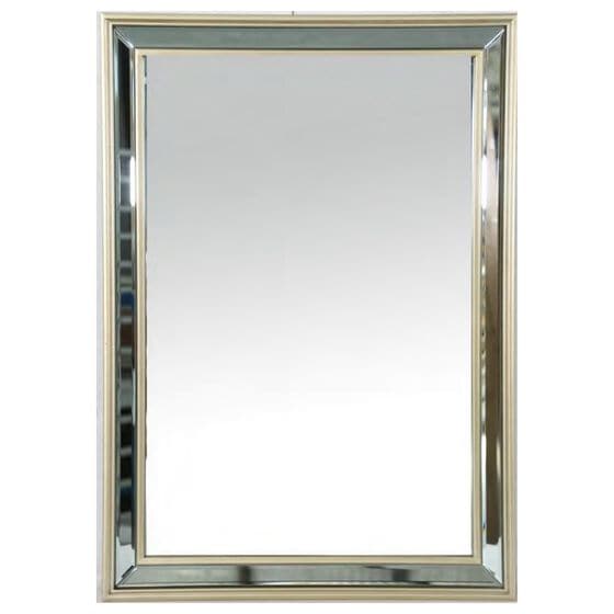 Garber Collection Wall Mirror in Champagne