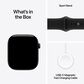 Apple Watch Series 12 (GPS) 46mm Black Aluminum Case with Black Sport Band - S/M, , large