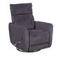 Oxford Furniture Cheers Manual Swivel Glider Recliner in Aspen Steel, , large