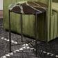 Slatehouse Luma End Table in Black and Dark Green, , large