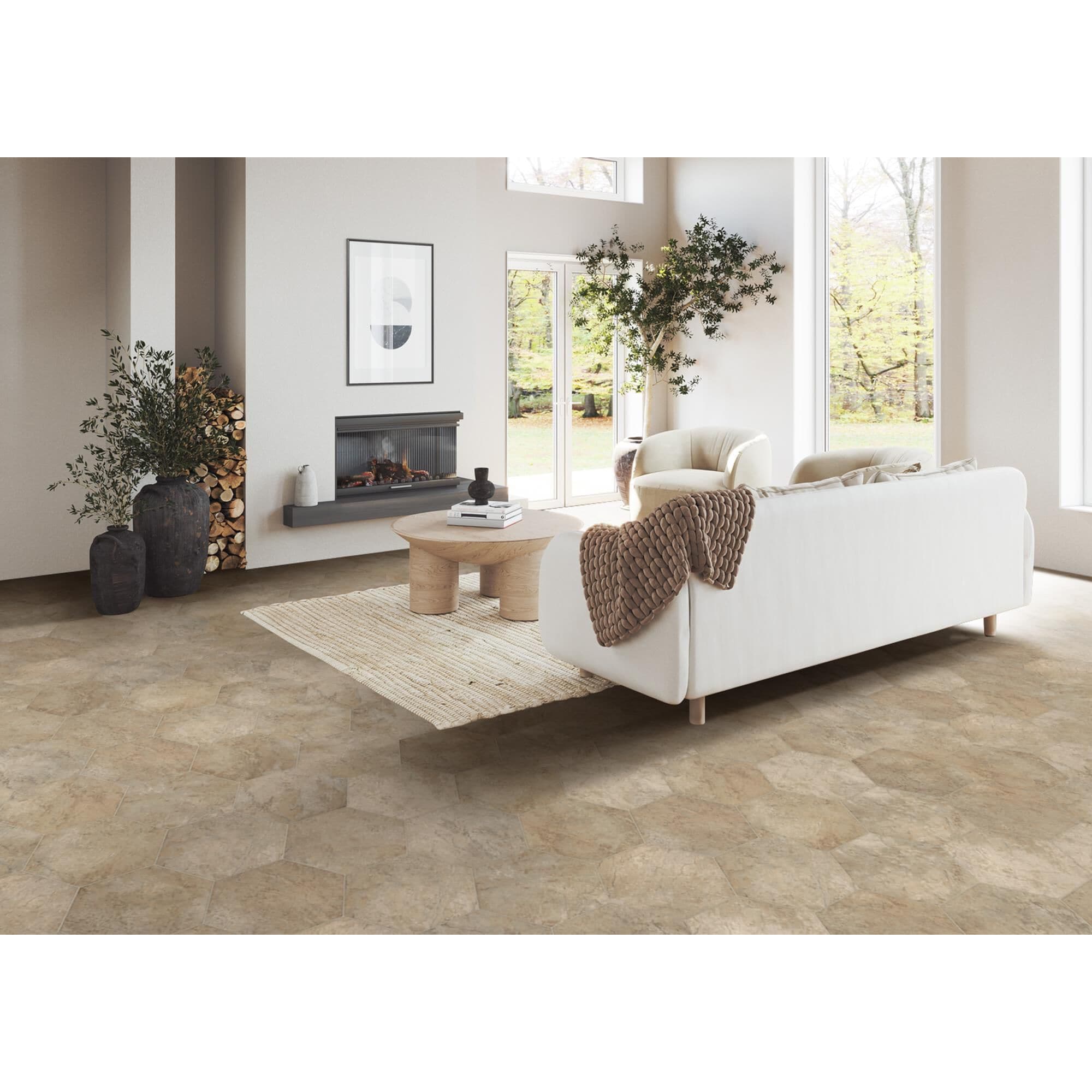Mannington Adura Apex Luxxe Hexagon Caviar 13.6