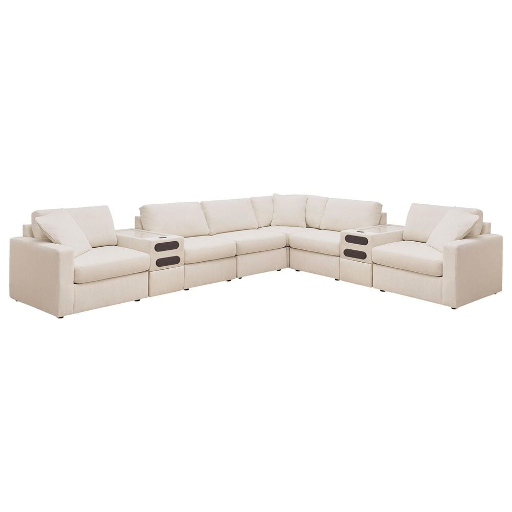 Ashley Modmax 8-Piece Reversible L-Shaped Sectional in Oyster, , large