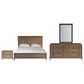 Universal Furniture Griffith Park 4-Piece King Panel Bedroom Set in Sienna, , large