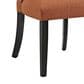 Modway Curve Fabric Dining Chair in Orange, , large