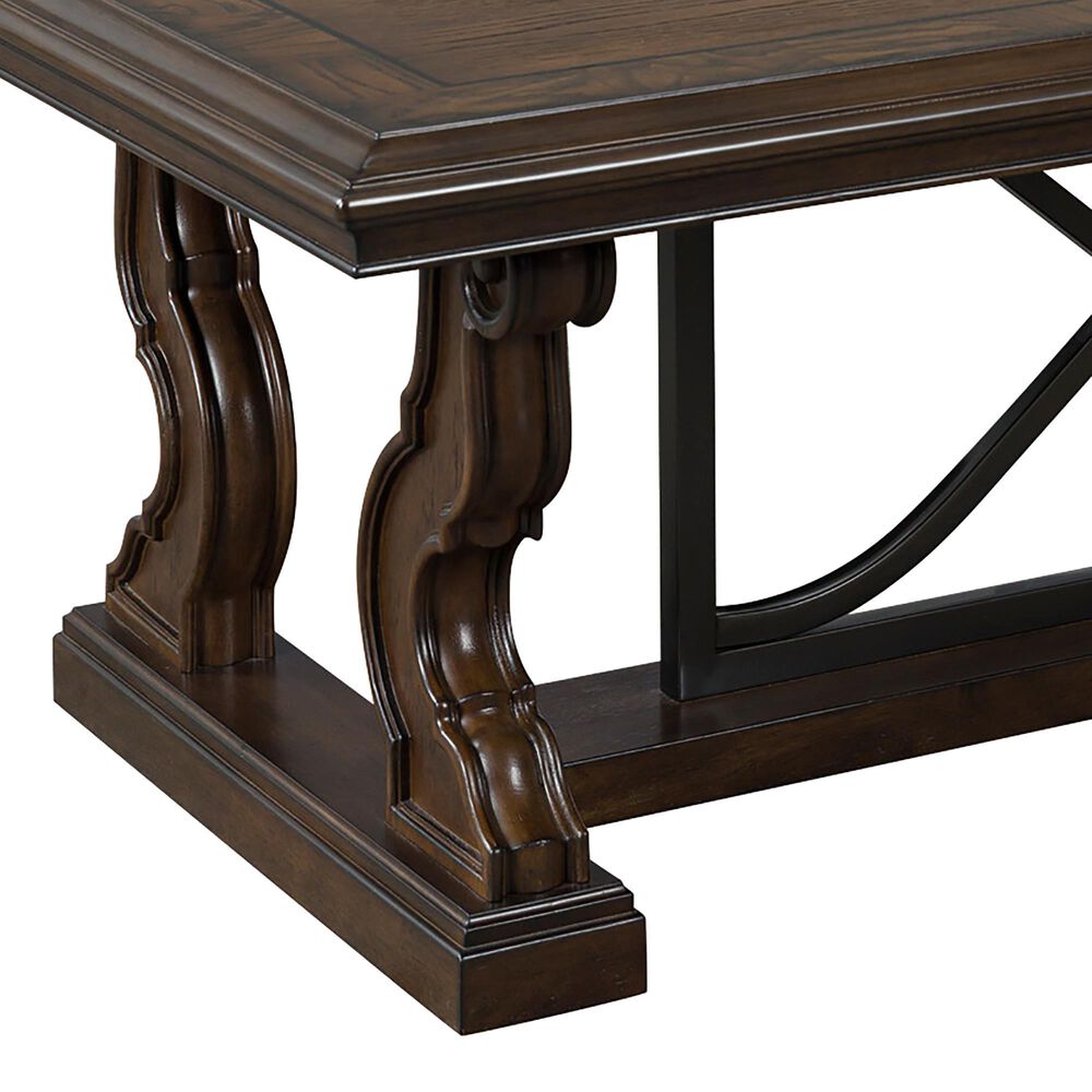 Ashley Maylee Cocktail Table in Dark Brown, , large