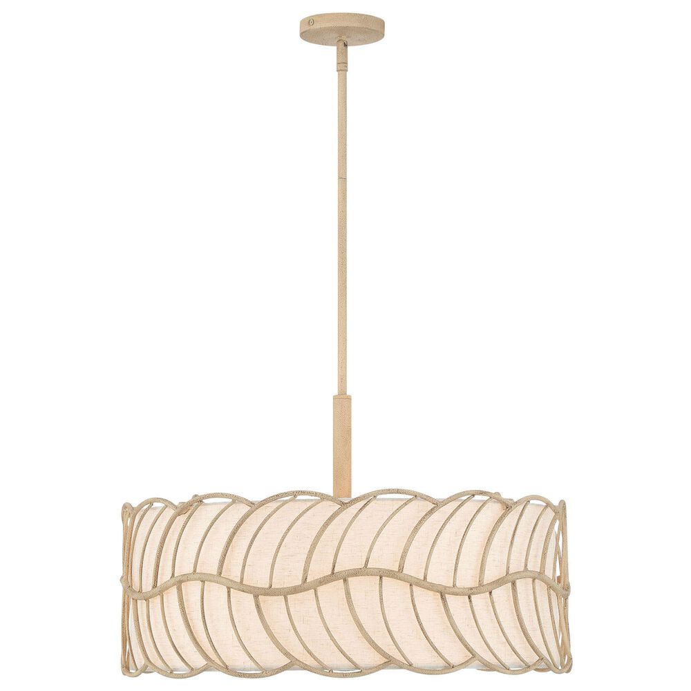 Golden Lighting Simbolo 5-Light Pendant in Almond, , large