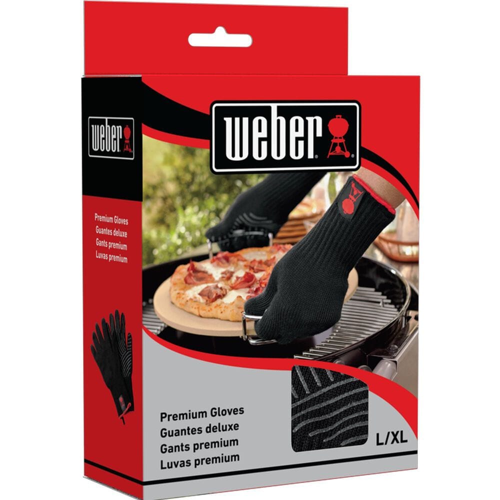 Weber Grills Premium Gloves in Black, , large