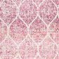 Safavieh Madison MAD604R 3" x 5" Cream and Fuchsia Area Rug, , large