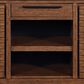 Ashley Kallari Credenza Desk in Warm Brown and Matte Black, , large