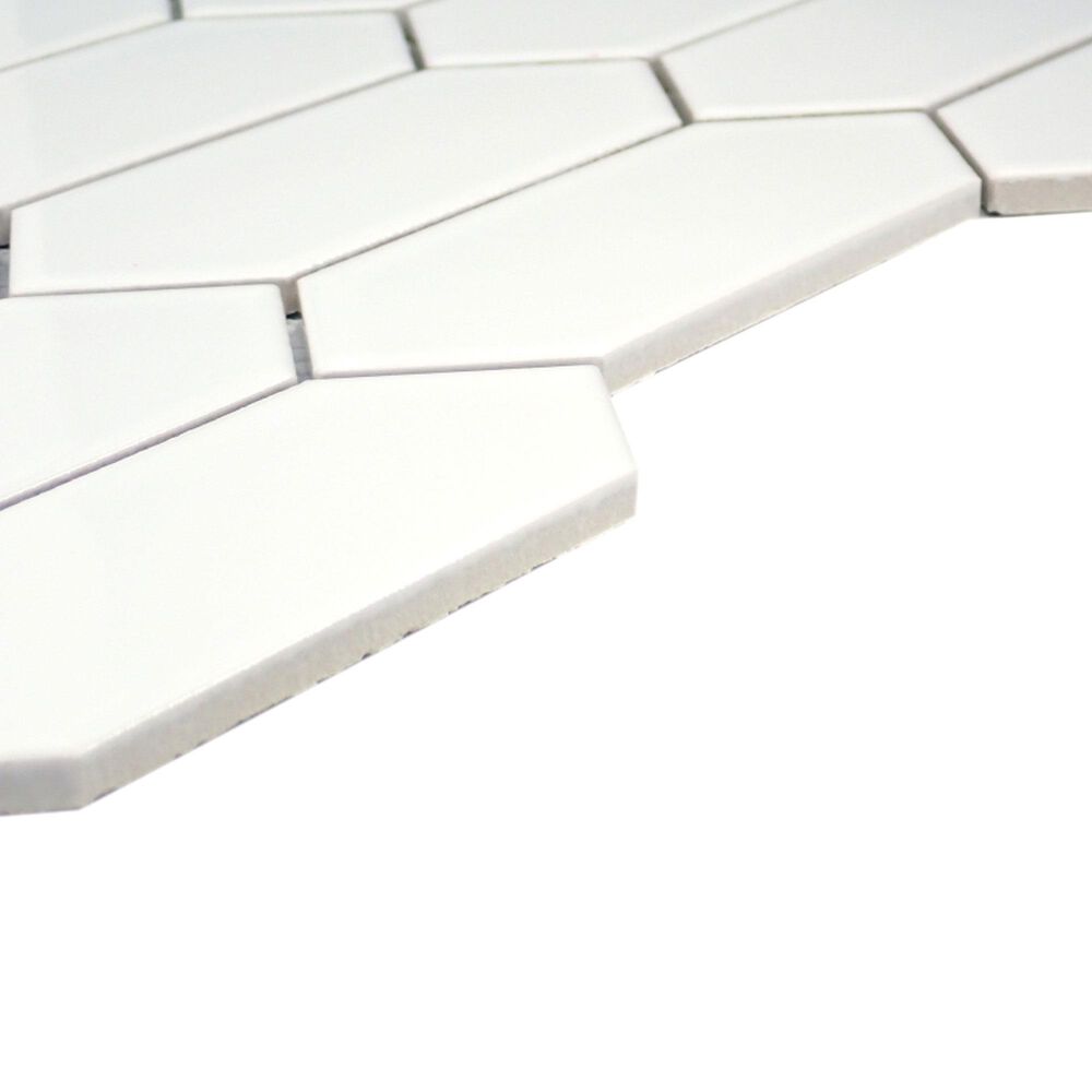 Emser Catch Ice 2" x 5" Picket on 11" x 13" Ceramic Mosaic Sheet, , large
