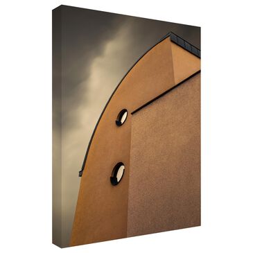Timberlake Spyglass 19" x 14" Canvas Art in Red/Tan/Grey, , large