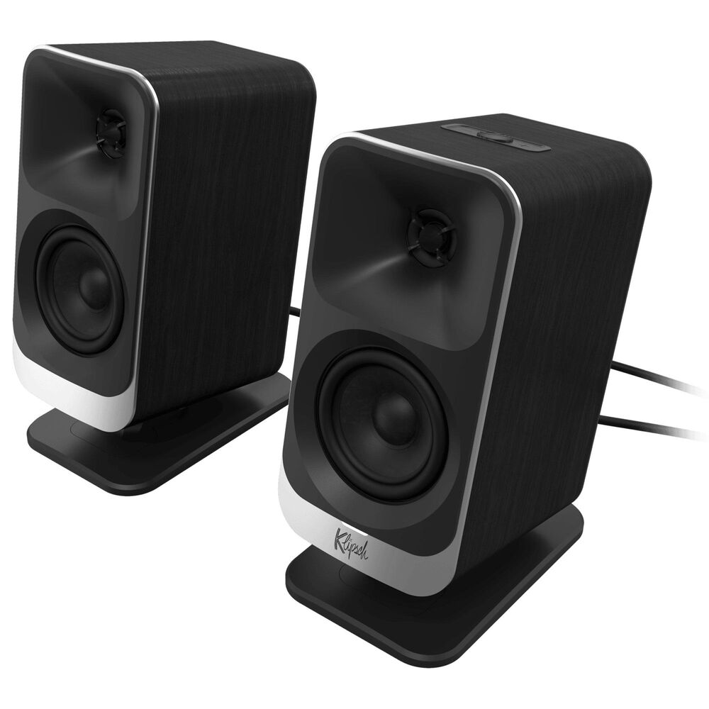 Klipsch ProMedia Lumina Computer Speaker with LED Lighting in Black, , large