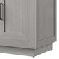 Lexora Home Abbey 30" Single Bathroom Vanity in White Oak with 2 cm White Carrara Marble Top and Rectangular Sink, , large