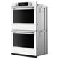 KitchenAid 30" Smart Double Wall Oven with Assisted Cook Cycles in White, , large
