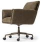 Four Hands Salerno Desk Chair in Antique Brass, , large