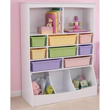 Kidkraft Wall Toy Storage Unit with Bins, , large