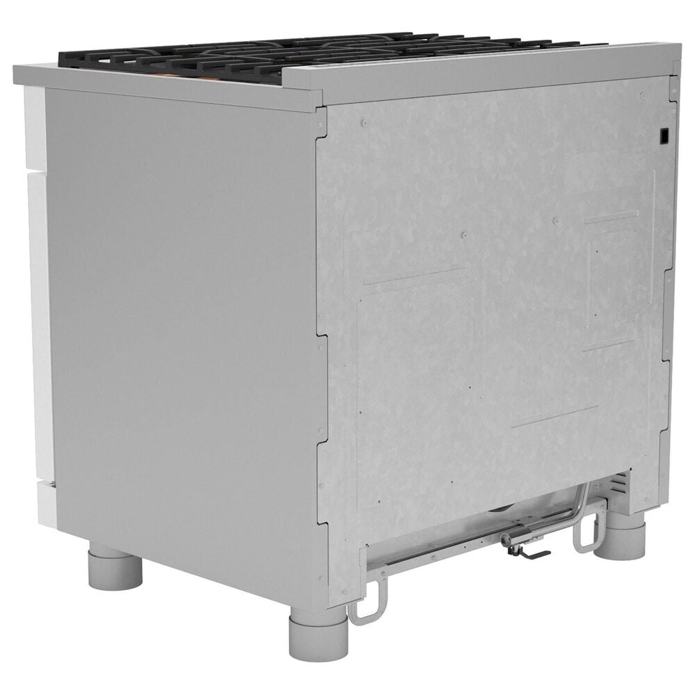 Cafe 6.2 Cu. Ft. Freestanding Natural Gas Range in Matte White and Brushed Bronze, , large