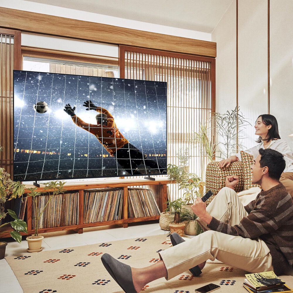 Samsung 75" Class U8000F 4K Crystal UHD HDR - Smart TV with B-Series 2.0 Channel Soundbar in Titan Gray and Titan Black, , large