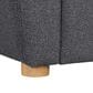 Lifestyle Solutions Galloway Convertible Sofa in Charcoal, , large
