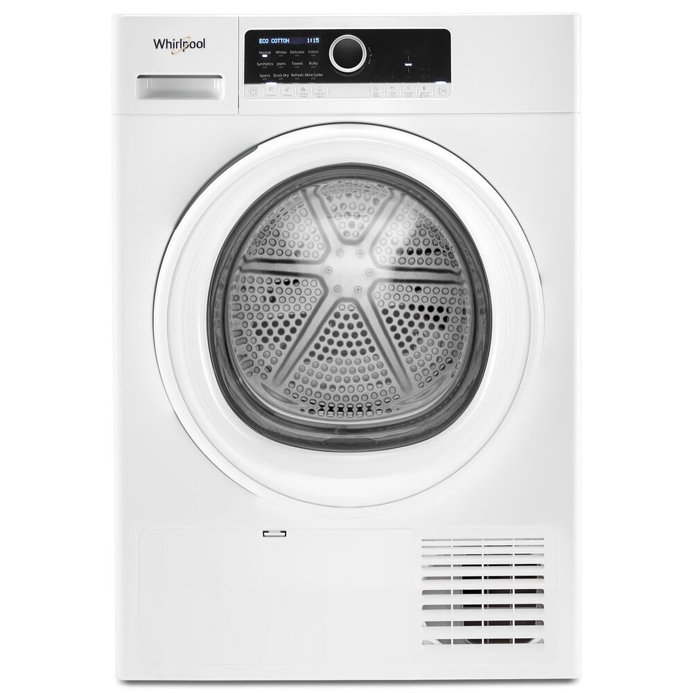Whirlpool 4.3 Cu. Ft. Small Space Ventless Electric Dryer in White, , large
