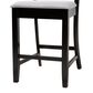 Baxton Studio Chandler Counter Height Pub Chair with Grey Cushion in Espresso Brown (Set of 2), , large