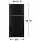 Frigidaire 18.17 Cu. Ft. Garage Ready Top Freezer Refrigerator in White, , large