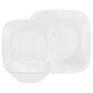 Corelle Cherish 16-Piece Dinnerware Set in White, , large