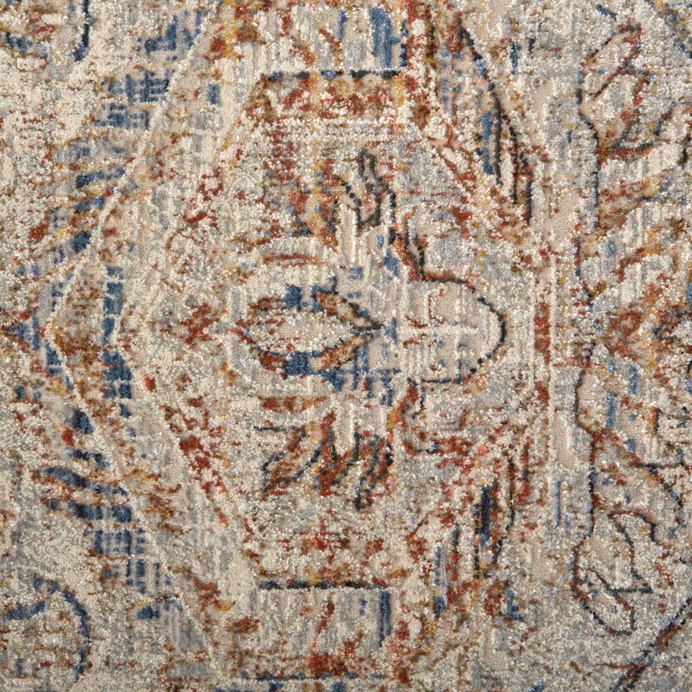 Feizy Kaia 5&#39; x 7&#39;9&quot; Gray and Multicolor Area Rug, , large