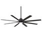 Minka-Aire Xtreme H2O 65" Indoor/Outdoor Ceiling Fan in Coal, , large
