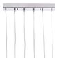 Zuo Modern Hale Ceiling Lamp in Clear, , large