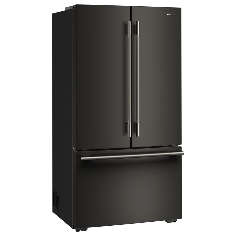 KitchenAid 25 Cu. Ft. Counter-Depth French Door Refrigerator in Black Ore, , large