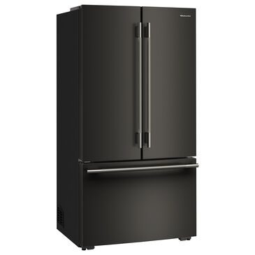 KitchenAid 25 Cu. Ft. Counter-Depth French Door Refrigerator in Black Ore, , large