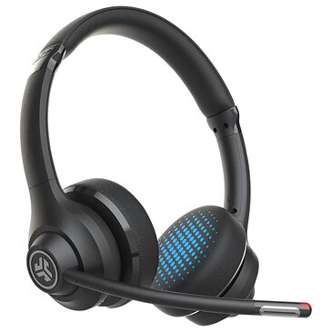 JLab Go Work Wireless On-Ear Office Headset in Black, , large