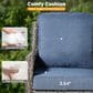 HOMLUX 7-Piece Patio Set in Denim Blue, , large