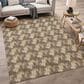 Dalyn Rug Company Soft Essentials Chevron Chocolate 9" x 12" Area Rug, , large
