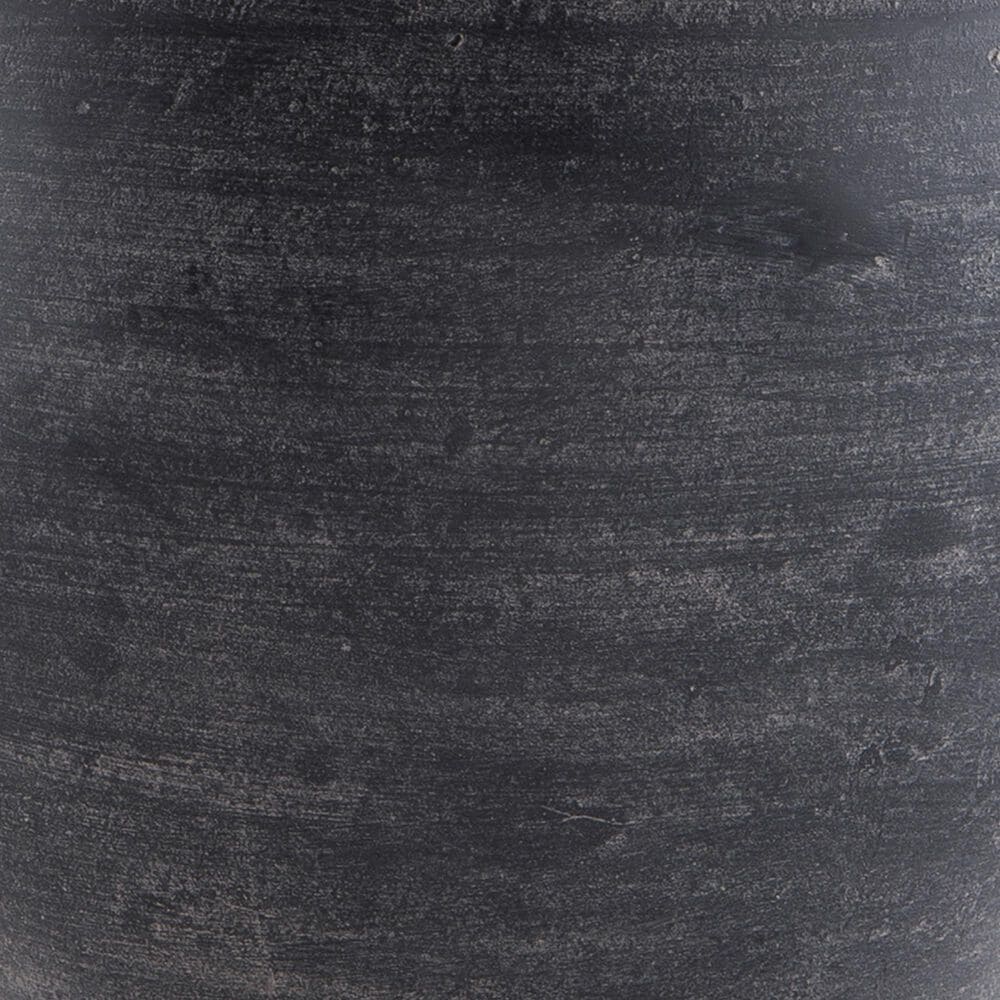 Ashley Meadie 9.5" Vase in Distressed Black, , large