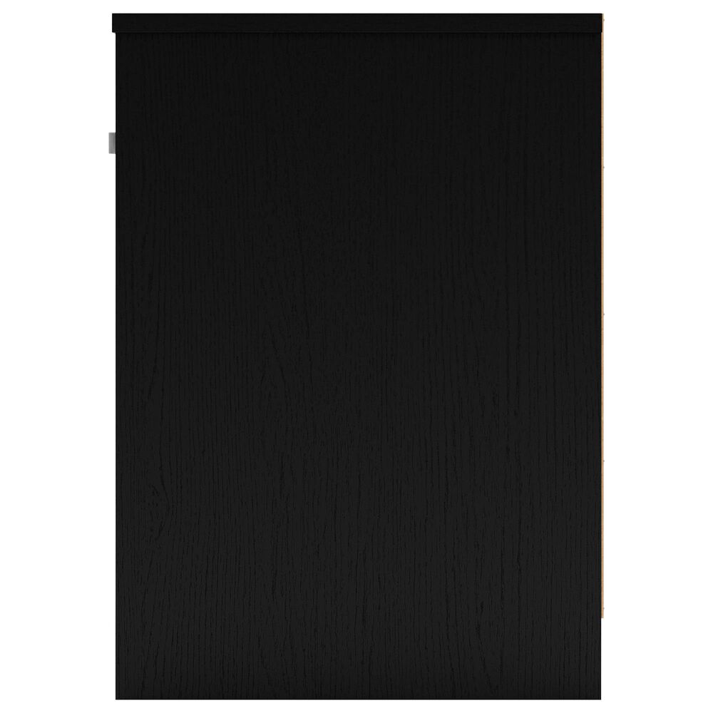 Ashley Finch 1-Drawer Nightstand in Black, , large